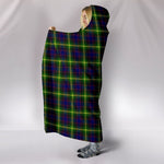 Scotstee Shop Tartan Blanket Hoodie - Clan Watson Modern Tartan Hooded Blanket
