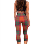 Scotstee Shop Tartan Capris Leggings Macnab Ancient Tartan Leggings, Girls Capri Leggings, Capri Yoga Pants, Tartan Capri Leggings, Plaid Capri Leggings