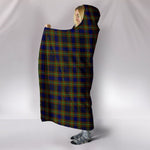 Scotstee Shop Tartan Blanket Hoodie - Clan Clelland Modern Tartan Hooded Blanket
