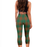 Scotstee Shop Tartan Capris Leggings Menzies Green Ancient Tartan Leggings, Girls Capri Leggings, Capri Yoga Pants, Tartan Capri Leggings, Plaid Capri Leggings