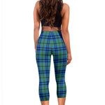 Scotstee Shop Tartan Capris Leggings Falconer Tartan Leggings, Girls Capri Leggings, Capri Yoga Pants, Tartan Capri Leggings, Plaid Capri Leggings
