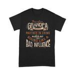 Funny Grandpa, Partner In Crime Phrase, Granddad Humor Birthday Shirt - Scotstee Shop