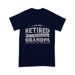 Scotstee Shop - Funny Retired Tee I'm Not Retired I'm A Professional Grandpa Father Day Shirts