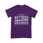 Scotstee Shop - Funny Retired Tee I'm Not Retired I'm A Professional Grandpa Father Day Shirts