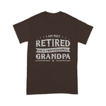 Scotstee Shop - Funny Retired Tee I'm Not Retired I'm A Professional Grandpa Father Day Shirts