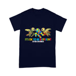 Funny Sea Turtle Shirt It's Ok To Be Different Autism Awareness Turtles Lover Gift Sea Turtle TShirt - Scotstee Shop