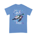 Funny Sea Turtle Shirt Just A Girl Who Loves Turtles, Sea Turtle Ocean Gifts Funny Sea Turtle T Shirt - Scotstee Shop
