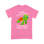 Funny Sea Turtle Shirt Rock Paper Scissors Throat Punch I Win Turtle Sea Turtle Shirt - Scotstee Shop