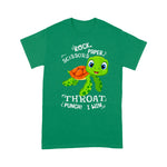Funny Sea Turtle Shirt Rock Paper Scissors Throat Punch I Win Turtle Sea Turtle Shirt - Scotstee Shop