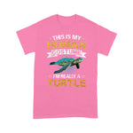 Funny Sea Turtle Shirt This Is My Human Costume I'm Really a Turtle Gift Sea Turtle TShirt - Scotstee Shop
