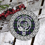 Galbraith Clan Tartan Crest Badge Plaid Ornament Gift. Christmas Tree Ornament Tartan Ornament Great Christmas Ornaments Gift - Scotstee Shop