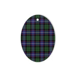Galbraith Modern Tartan Oval Ornaments, Christmas Tree Ornament, Plaid Christmas Ornaments, Ceramic Oval Christmas Tree Decoration, Tartan Oval Ornaments, Christmas Tree Ornament, Plaid Christmas Ornaments, Ceramic Oval Christmas Tree Decoration