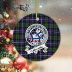 Galbraith Scottish Clan Badge Plaid Ornament Gift. Christmas Tree Ornament Galbraith Clan Tartan Ornament Great Christmas Ornaments Gift - Scotstee Shop