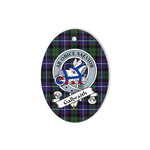 Galbraith Scottish Clan Badge Plaid Ornament Gift. Christmas Tree Ornament Galbraith Tartan Ornament,  ceramic ornament, personalized christmas ornaments, christmas tree ornaments, christmas door decorations, Plaid Ornament, Tartan Ceramic Ornament