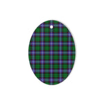 Galbraith Tartan Oval Ornaments, Christmas Tree Ornament, Plaid Christmas Ornaments, Ceramic Oval Christmas Tree Decoration, Tartan Oval Ornaments, Christmas Tree Ornament, Plaid Christmas Ornaments, Ceramic Oval Christmas Tree Decoration