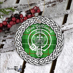 Galloway Clan Tartan Crest Badge Plaid Ornament Gift. Christmas Tree Ornament Tartan Ornament Great Christmas Ornaments Gift - Scotstee Shop