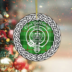 Galloway Clan Tartan Crest Badge Plaid Ornament Gift. Christmas Tree Ornament Tartan Ornament Great Christmas Ornaments Gift - Scotstee Shop