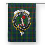 Garden Flag Aiton Hunting Tartan Flag Clan Badge Tartan House Flag