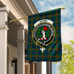 Garden Flag Aiton Hunting Tartan Flag Clan Badge Tartan House Flag
