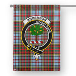 Anderson Tartan Garden Flag Anderson Ancient Tartan Flag Clan Badge Tartan House Flag