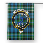 Garden Flag Arbuthnott Hunting Tartan Flag Clan Badge Tartan House Flag
