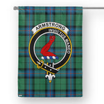 Garden Flag Armstrong Ancient Tartan Flag Clan Badge Tartan House Flag