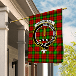 Garden Flag Auchinleck Tartan Flag Clan Badge Tartan House Flag
