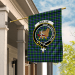 Garden Flag Baillie Hunting Tartan Flag Clan Badge Tartan House Flag