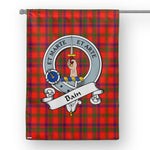 Garden Flag Bain Clan Badge Tartan Flag Scottish Tartan House Flag,buffalo plaid garden flag,irish family crest flags,ns tartan flags,scottish clan flags,scottish clan flags uk,Scottish Tartan House Flag,Tartan Clan Flag,tartan day flag,Tartan Garden Flag