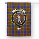 Garden Flag Balfour Modern Tartan Flag Clan Badge Tartan House Flag