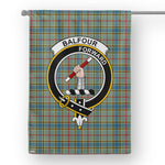 Garden Flag Balfour Tartan Flag Clan Badge Tartan House Flag