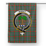 Garden Flag Bisset Tartan Flag Clan Badge Tartan House Flag