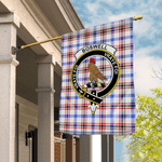 Boswell Tartan Garden Flag Boswell Modern Tartan Flag Clan Badge Tartan House Flag