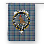 Garden Flag Boswell Tartan Flag Clan Badge Tartan House Flag