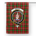 Garden Flag Boyd Tartan Flag Clan Badge Tartan House Flag