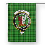 Garden Flag Boyle Tartan Flag Clan Badge Tartan House Flag