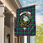 Garden Flag Calder Campbell Tartan Flag Clan Badge Tartan House Flag