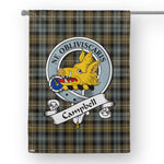 Garden Flag Campbell Argyll Weathered Clan Badge Tartan Flag Scottish Tartan House Flag - Scotstee Shop