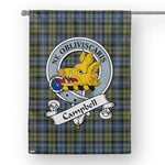 Garden Flag Campbell Faded Clan Badge Tartan Flag Scottish Tartan House Flag - Scotstee Shop