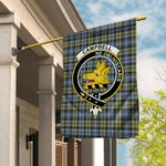 Garden Flag Campbell Faded Tartan Flag Clan Badge Tartan House Flag