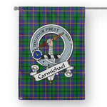 Garden Flag Carmichael Clan Badge Tartan Flag Scottish Tartan House Flag - Scotstee Shop
