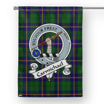 Garden Flag Carmichael Modern Clan Badge Tartan Flag Scottish Tartan House Flag - Scotstee Shop