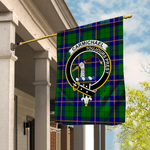 Garden Flag Carmichael Modern Tartan Flag Clan Badge Tartan House Flag