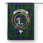 Garden Flag Carmichael Modern Tartan Flag Clan Badge Tartan House Flag