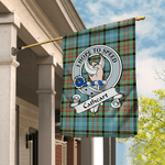 Garden Flag Cathcart Clan Badge Tartan Flag Scottish Tartan House Flag - Scotstee Shop
