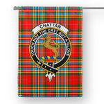 Chattan Tartan Garden Flag Chattan Modern Tartan Flag Clan Badge Tartan House Flag