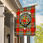 Chattan Tartan Garden Flag Chattan Modern Tartan Flag Clan Badge Tartan House Flag
