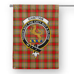 Chattan Tartan Garden Flag Chattan Tartan Flag Clan Badge Tartan House Flag
