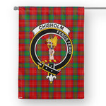 Garden Flag Chisholm Tartan Flag Clan Badge Tartan House Flag