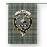Garden Flag Craig Tartan Flag Clan Badge Tartan House Flag